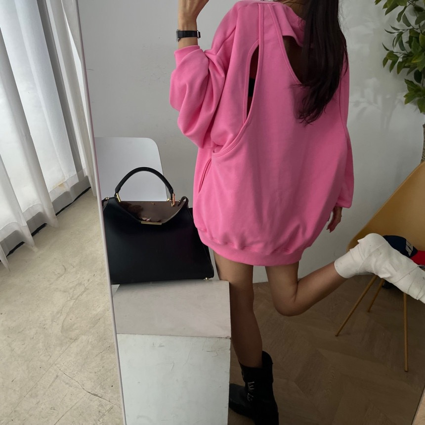 カットソー 韓国風長袖プルオーバー レディース秋冬新作トレーナー