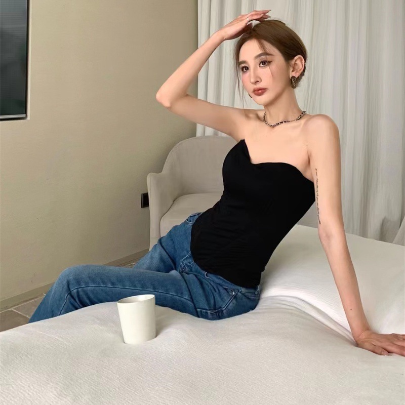 カットソー 胸元美人ベアトップカットソー