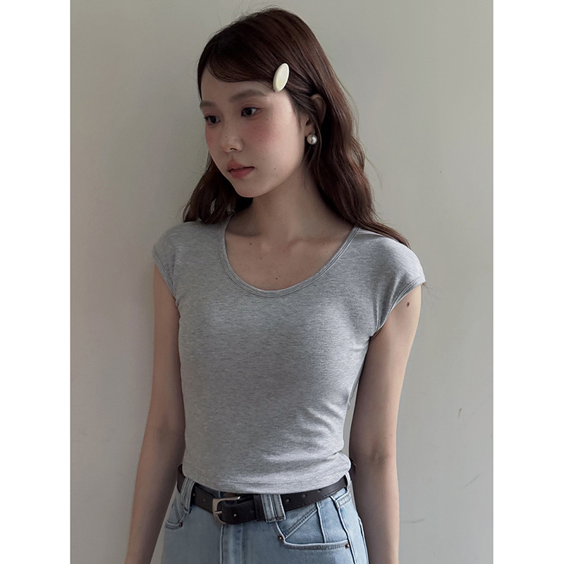カットソー なめらか美シルエット フィット七分丈