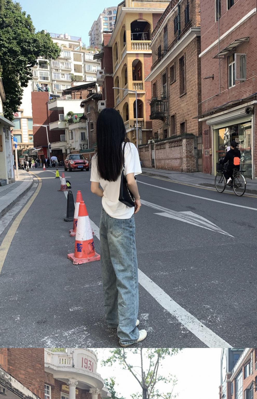 カットソー シンプル美人 柔らか素材のVネック