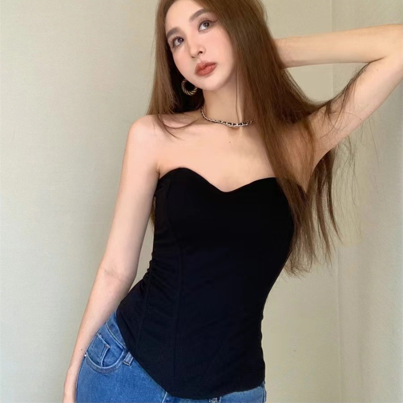 カットソー 胸元美人ベアトップカットソー