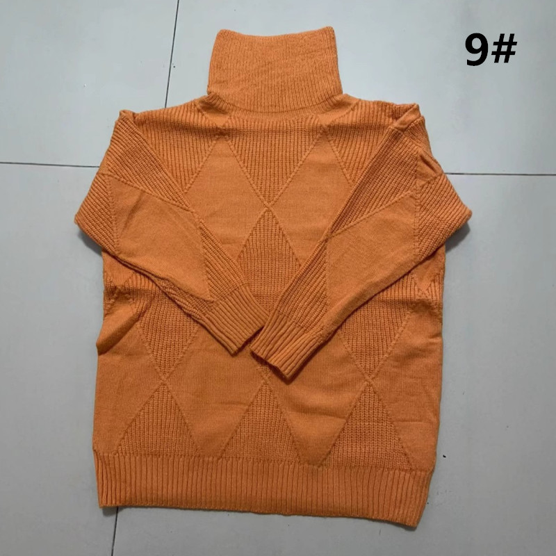 カットソー レディース タートルネック ニット セーター 秋冬 ケーブル編み