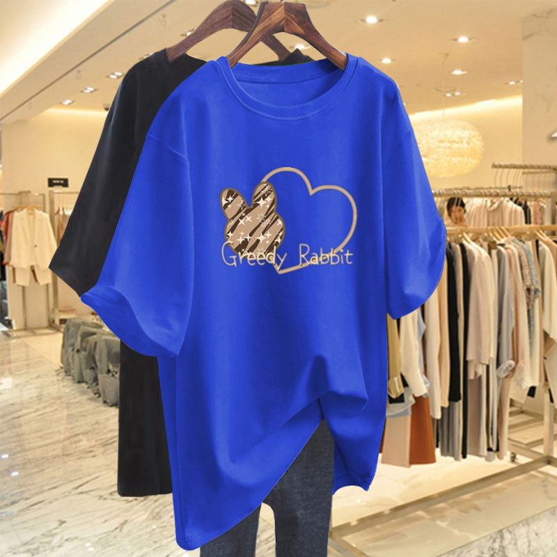 カットソー うさぎモチーフ 半袖カットソー