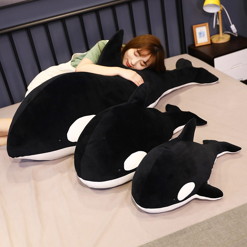 抱き枕 シャチのふわふわ抱き枕 大きなぬいぐるみ