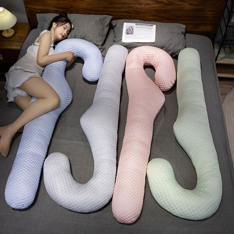 抱き枕 全身をやさしく包む大きな抱き枕 横向き寝専用