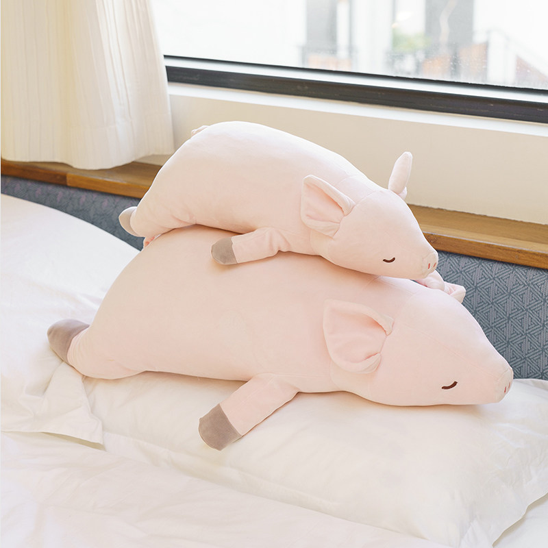 抱き枕 ふわふわぶたさんの抱き枕ぬいぐるみ