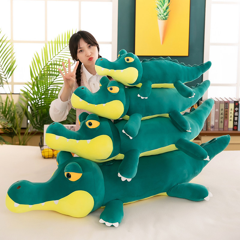 抱き枕 もちもちワニさんの抱き枕ぬいぐるみ