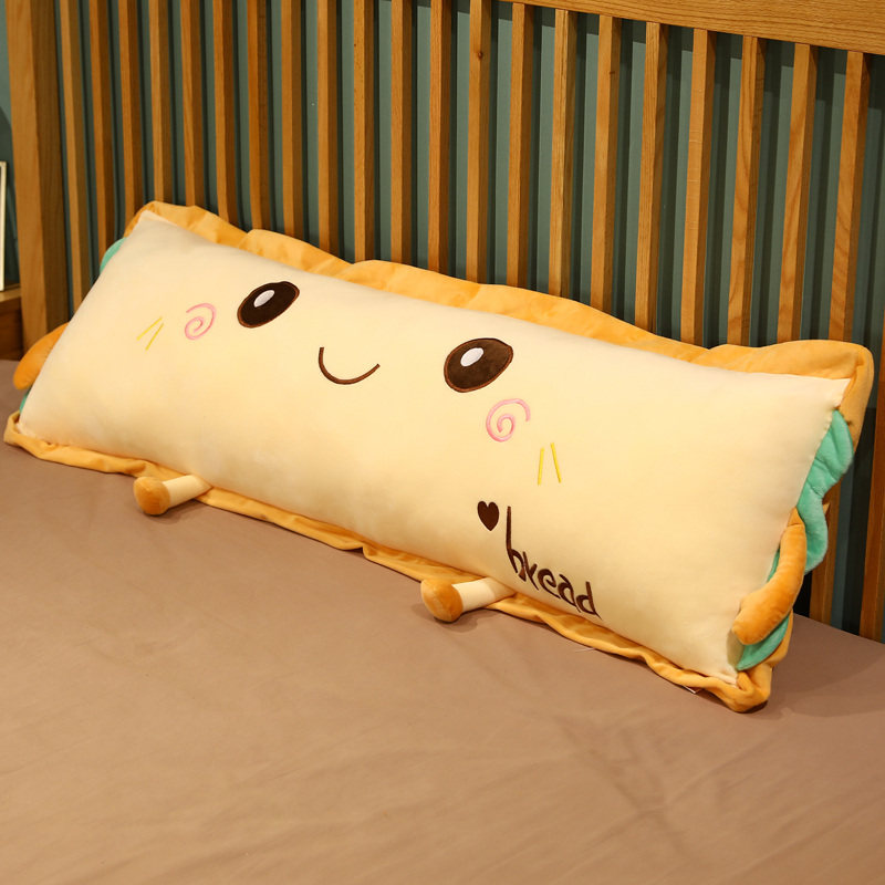 抱き枕 もちもちサンドイッチパン型抱き枕クッション