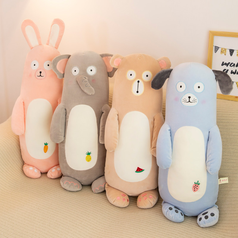 抱き枕 もちもちどうぶつの抱き枕 うさぎ・くま・いぬ4種セット