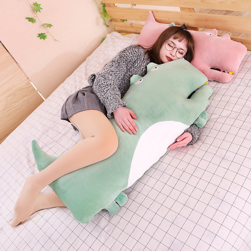 抱き枕 もちもちワニさんの抱き枕ぬいぐるみ