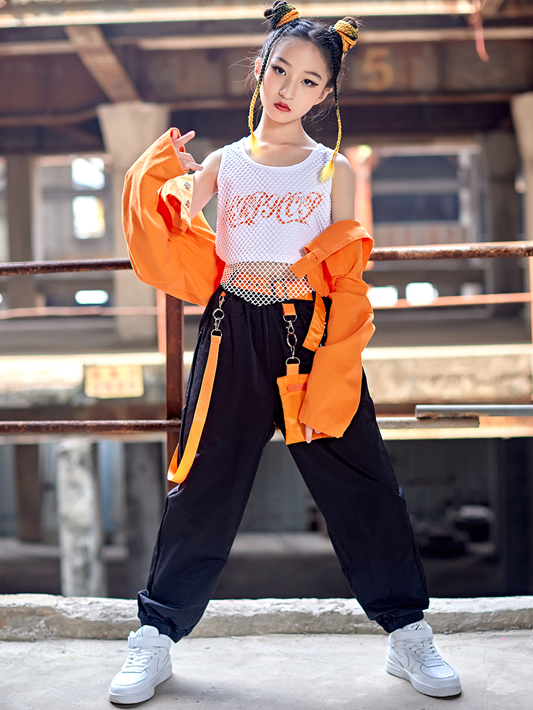 ダンス衣装 ダンス衣装 ストリート風ショート丈ジャケットセット