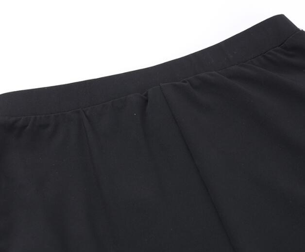 ロック系編み上げフレアパンツ 暗黒系ダンス衣装