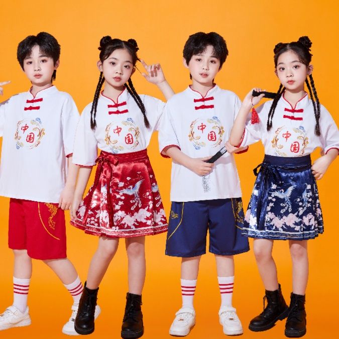 ダンス衣装 伝統風雅キッズダンス衣装
