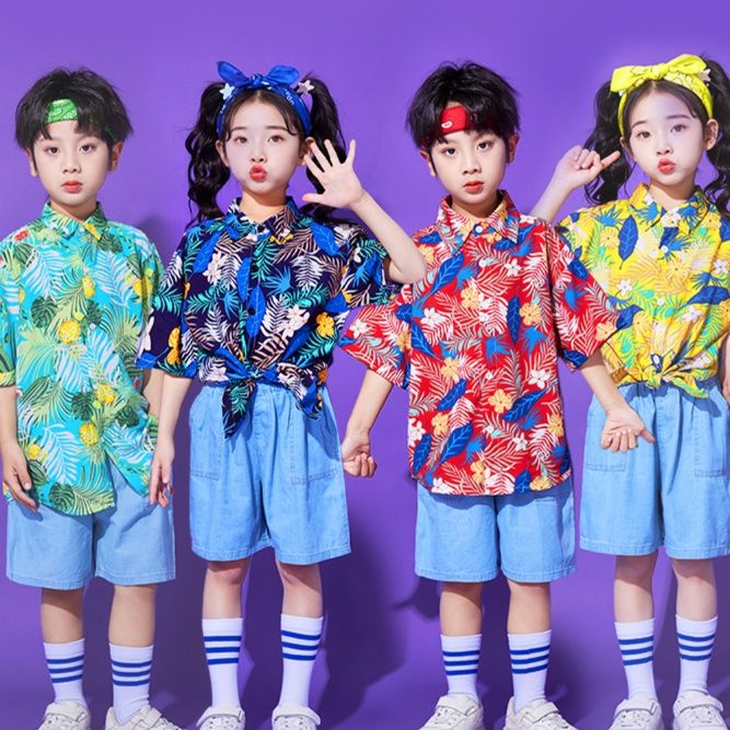 ダンス衣装 トロピカルストリート セットアップ
