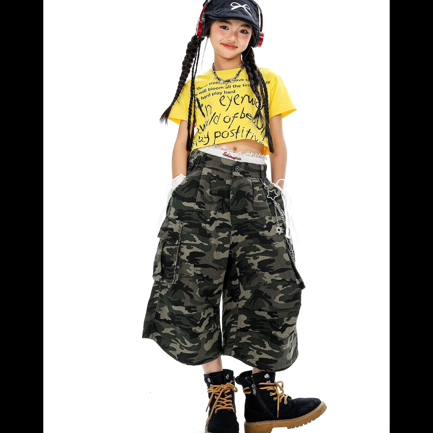 ダンス衣装 ストリートワイドパンツセット