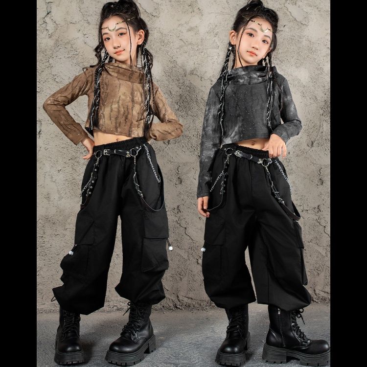 ダンス衣装 ストリート系カーゴダンスセット