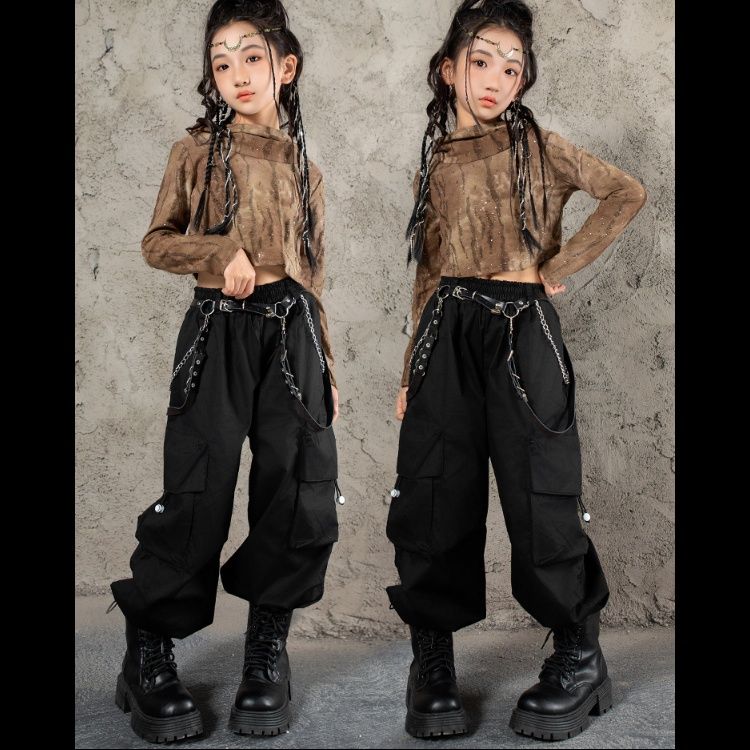 ダンス衣装 ストリート系カーゴダンスセット