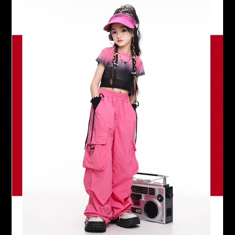 ダンス衣装 ストリート系カーゴセットアップ