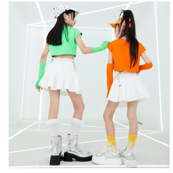 ダンス衣装 星空クロップドセット