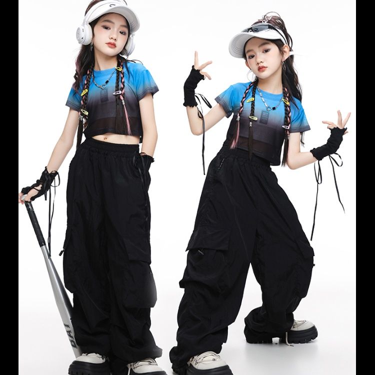 ダンス衣装 ストリート系ワイドカーゴセット