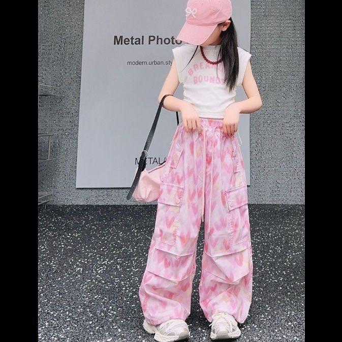 ダンス衣装 ワイドカーゴハートセットアップ