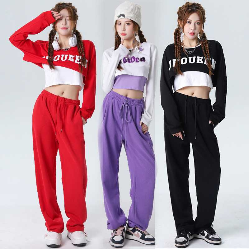 ダンス衣装 カジュアルツーピースストリートダンスウェア