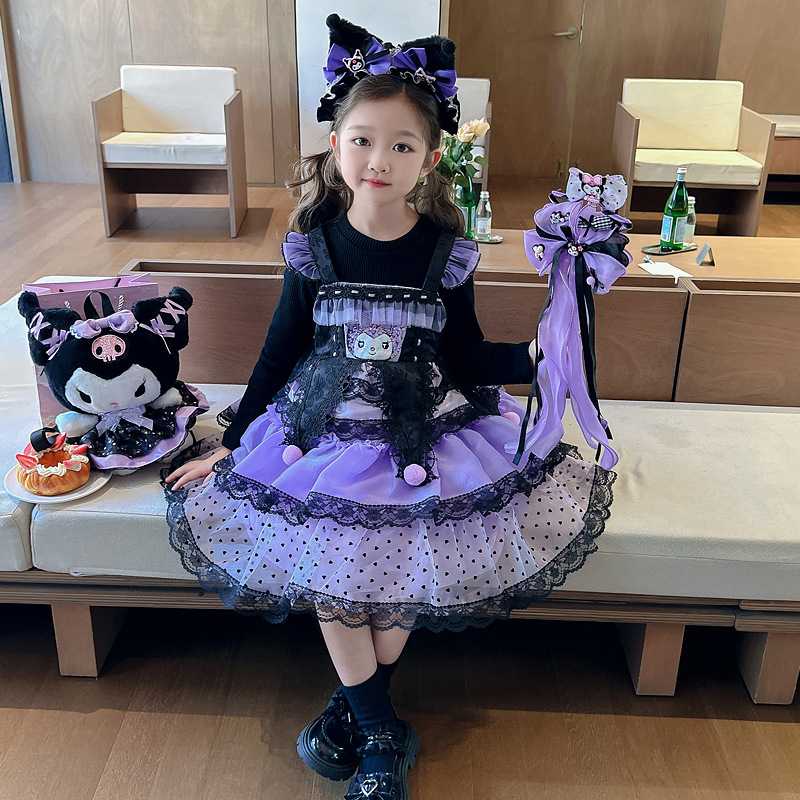 ダンス衣装 姫風ふりふりレースワンピース