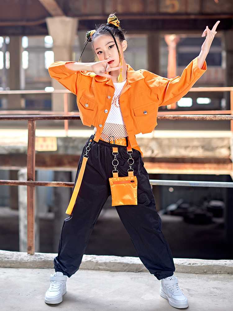 ダンス衣装 ダンス衣装 ストリート風ショート丈ジャケットセット