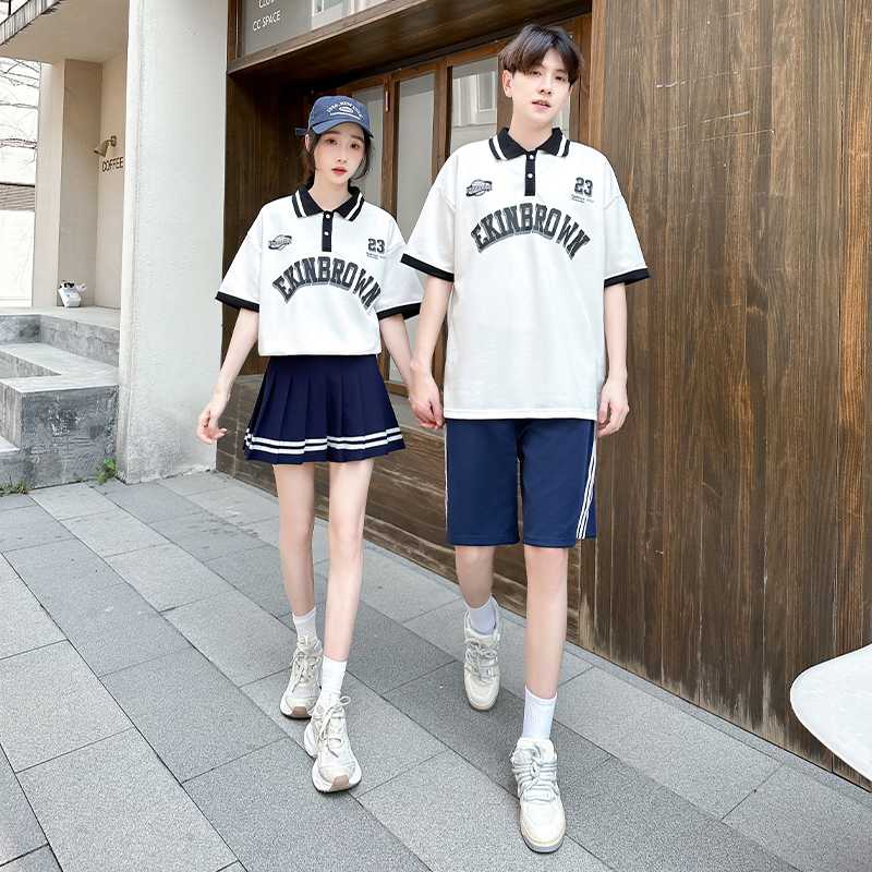ダンス衣装 青春カレッジポロスタイル