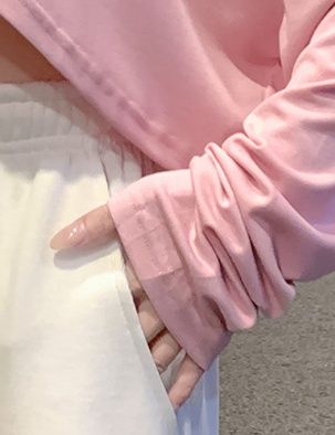 ダンス衣装 スマイル刺繍クロップトップとワイドパンツセット