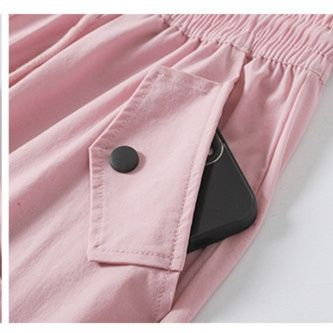 ダンス衣装 多機能ポケット付きストレートワイドパンツ 韓国