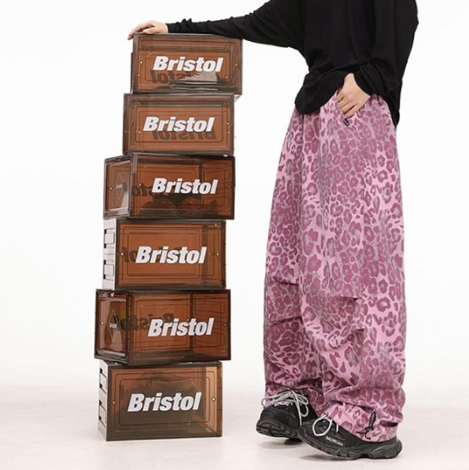 ダンス衣装 アニマル柄ワイドパンツ