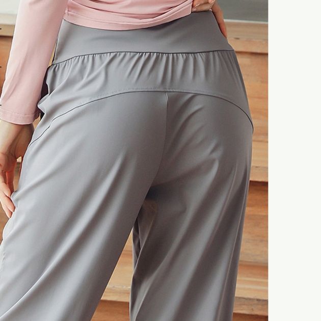 ダンス衣装 韓国風ハイウエストジョガーパンツ