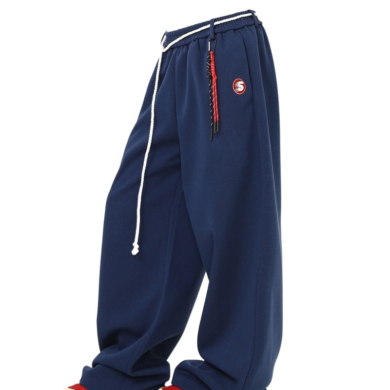 ダンス衣装 ゆったりワイドシルエット紐付きロングパンツ ヒップホップ