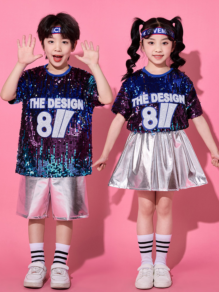 ダンス衣装 キラめきナンバー スパンコール衣装
