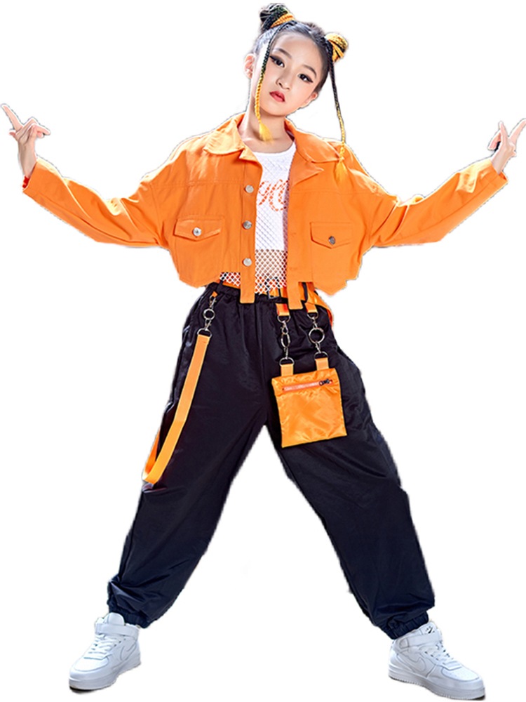 ダンス衣装 ダンス衣装 ストリート風ショート丈ジャケットセット