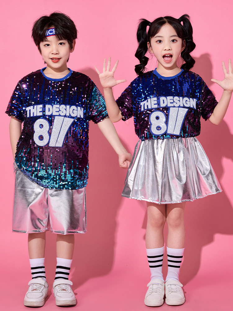 ダンス衣装 キラめきナンバー スパンコール衣装