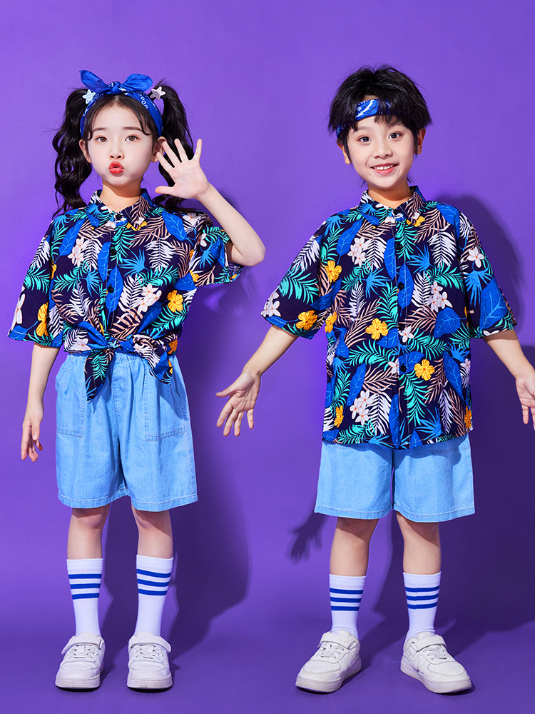 ダンス衣装 トロピカルストリート セットアップ