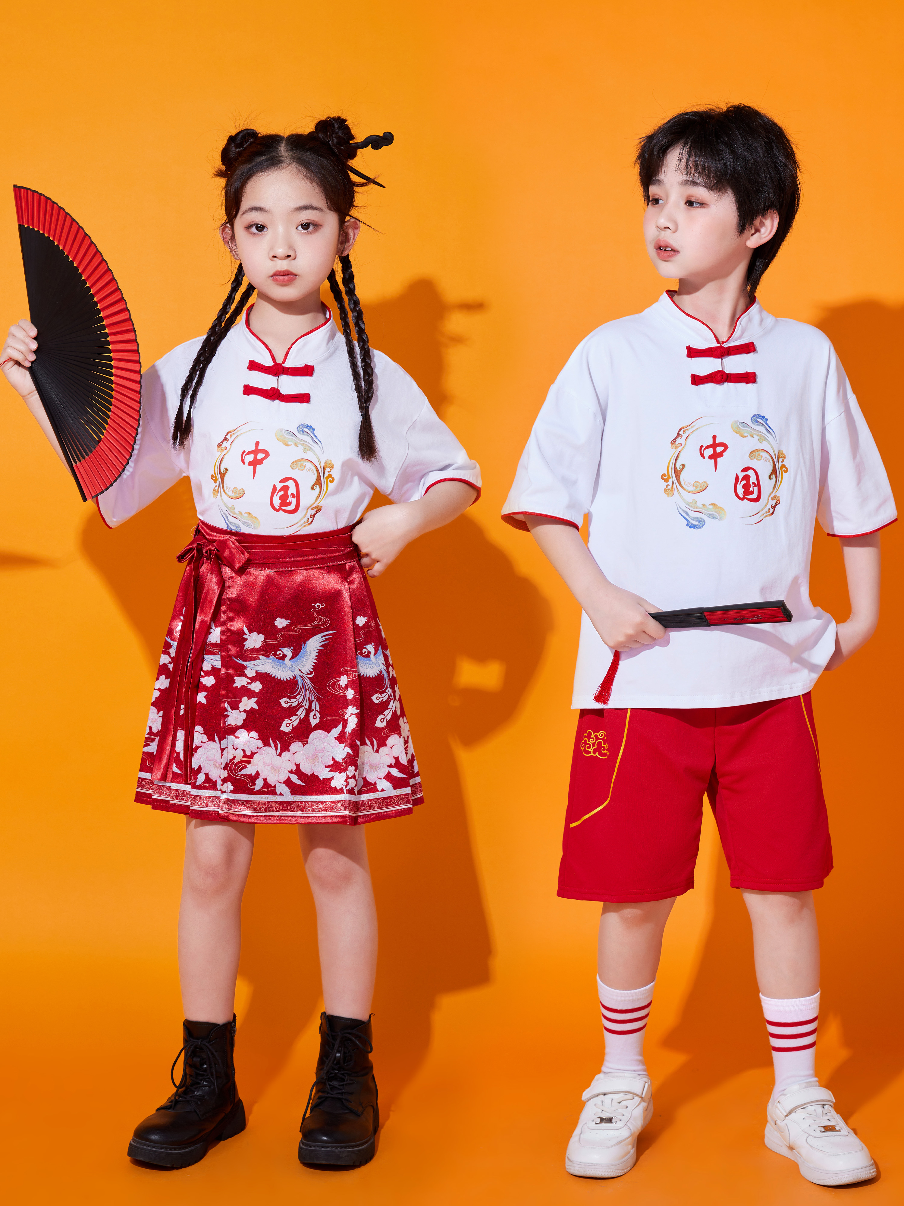ダンス衣装 伝統風雅キッズダンス衣装