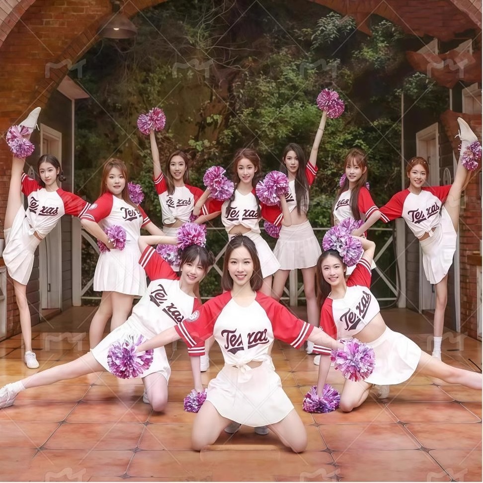 ダンス衣装 応援団スタイル セパレート衣装