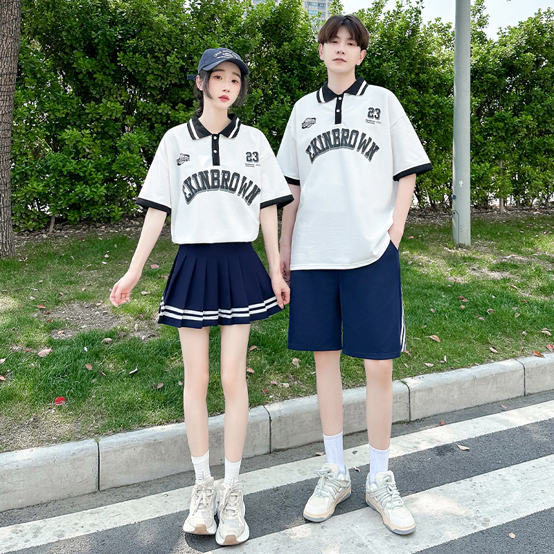 ダンス衣装 青春カレッジポロスタイル