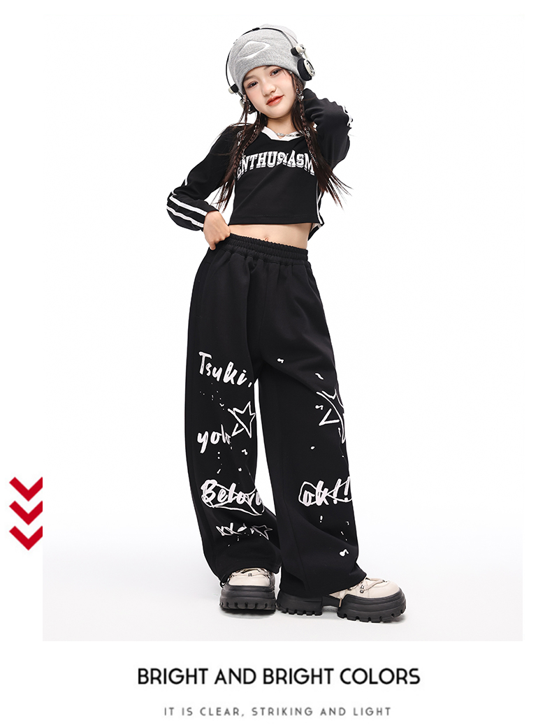 ダンス衣装 ストリート系ツーピースセット