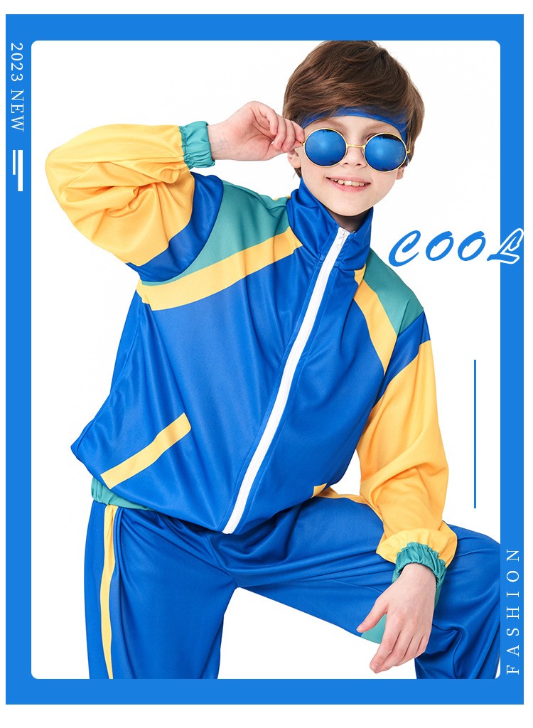 ダンス衣装 レトロポップジャージセット