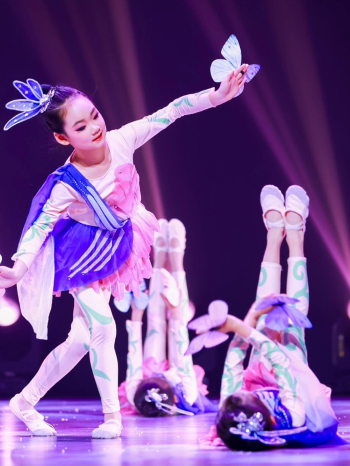 ダンス衣装 ちょうの舞い キッズダンス衣装