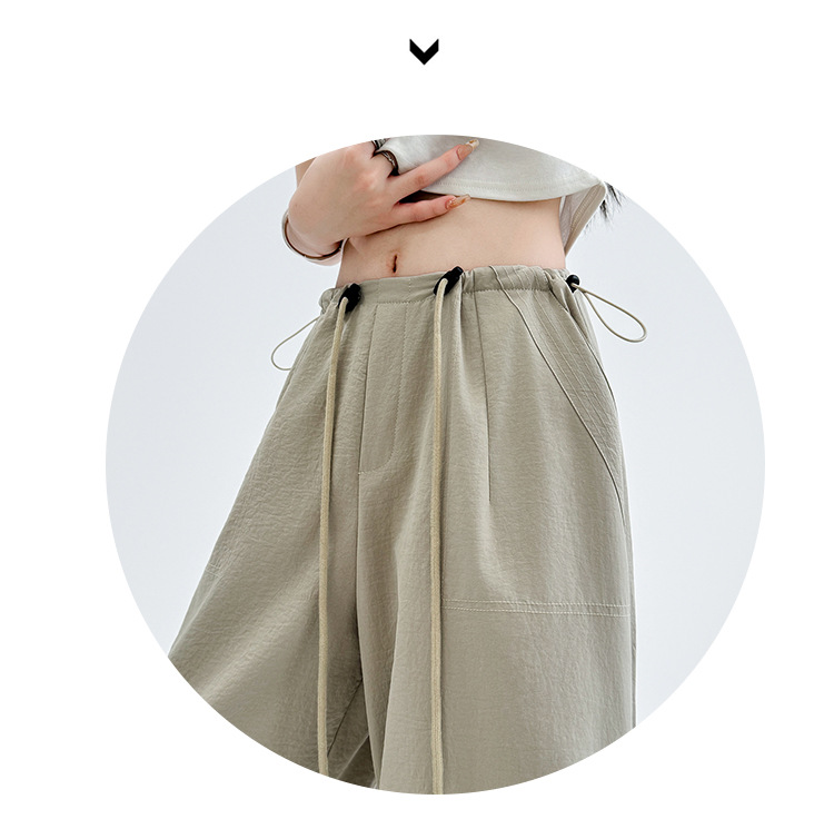 ダンス衣装 ヒップホップ カーゴパンツ レディース ワイドパンツ 体型カバー 黒