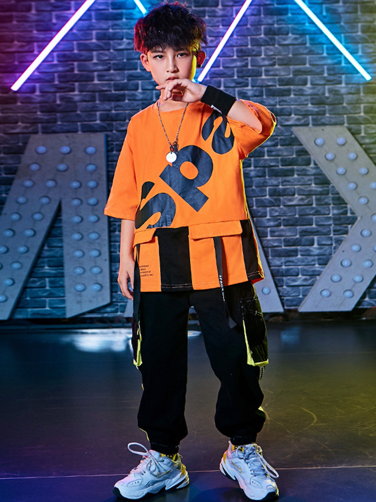 ダンス衣装 ダンス衣装 ストリート魂 ゆるシルエット上下セット