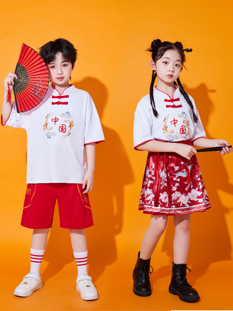 ダンス衣装 伝統風雅キッズダンス衣装
