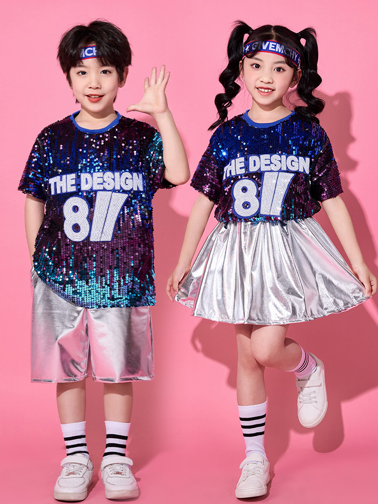 ダンス衣装 キラめきナンバー スパンコール衣装
