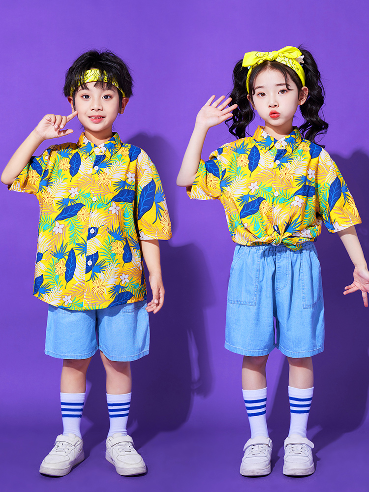 ダンス衣装 トロピカルストリート セットアップ