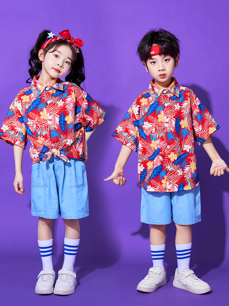 ダンス衣装 トロピカルストリート セットアップ
